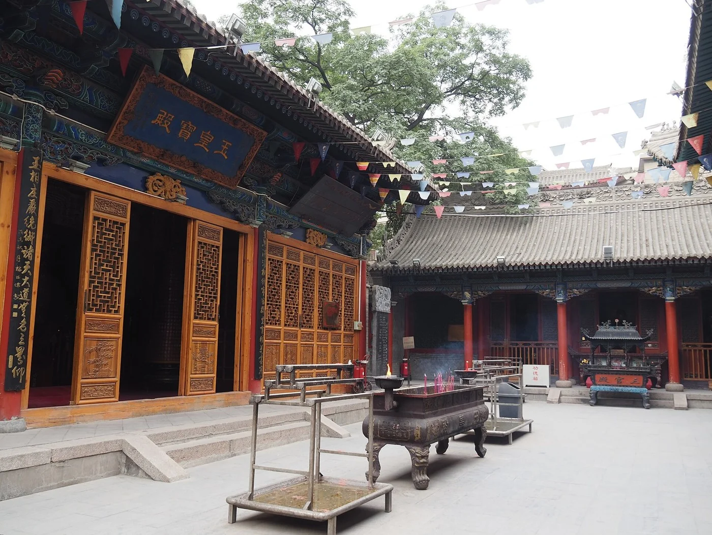 北京白云观院落与殿宇