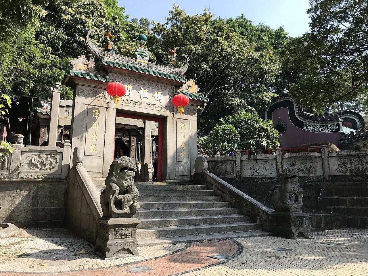 澳门妈阁庙山门