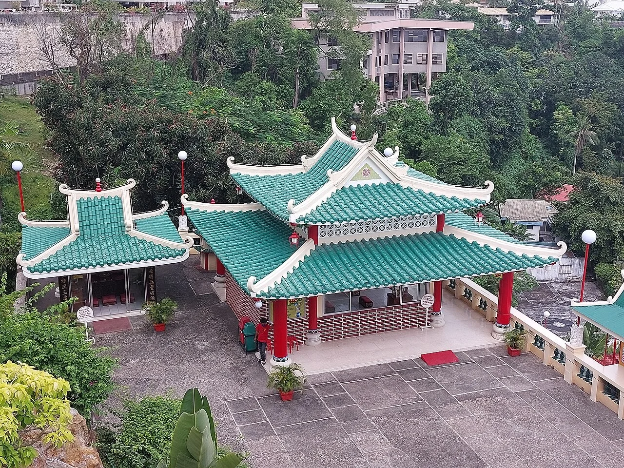 菲律宾宿务道观建筑与院落