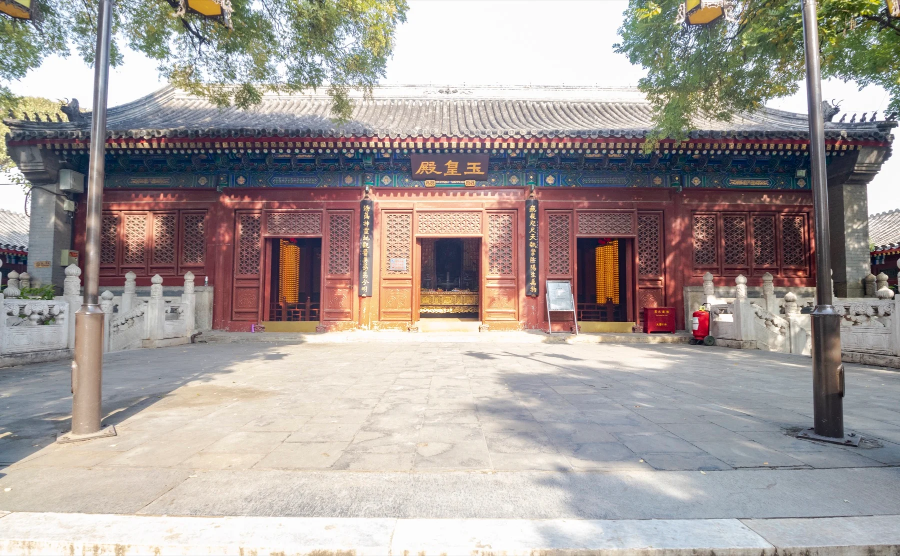 北京白云观的宫观建筑