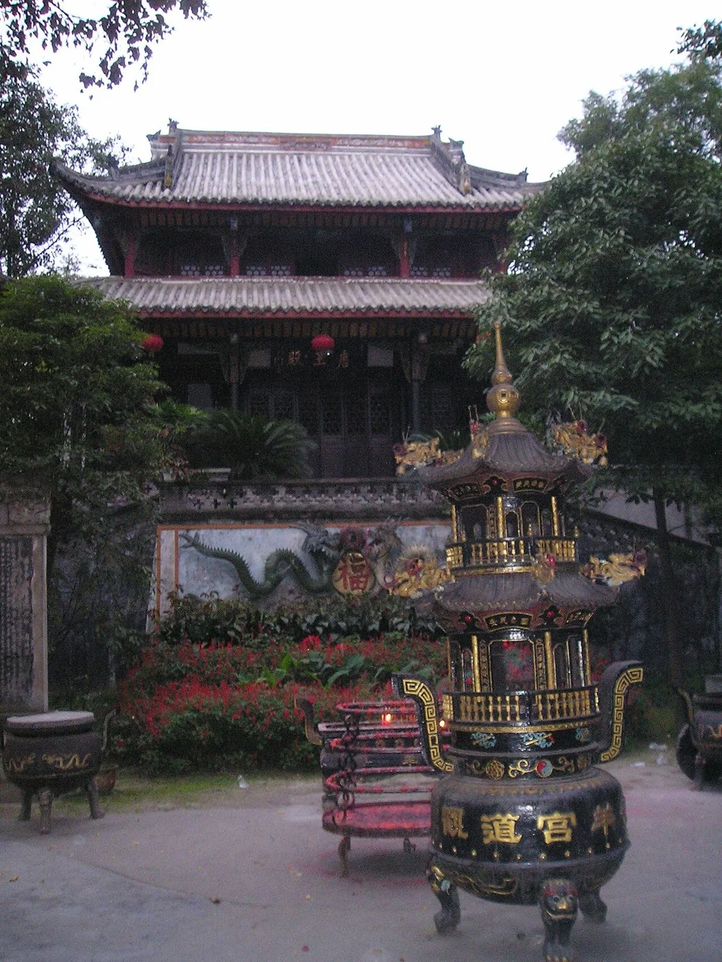 成都青羊宫建筑空间